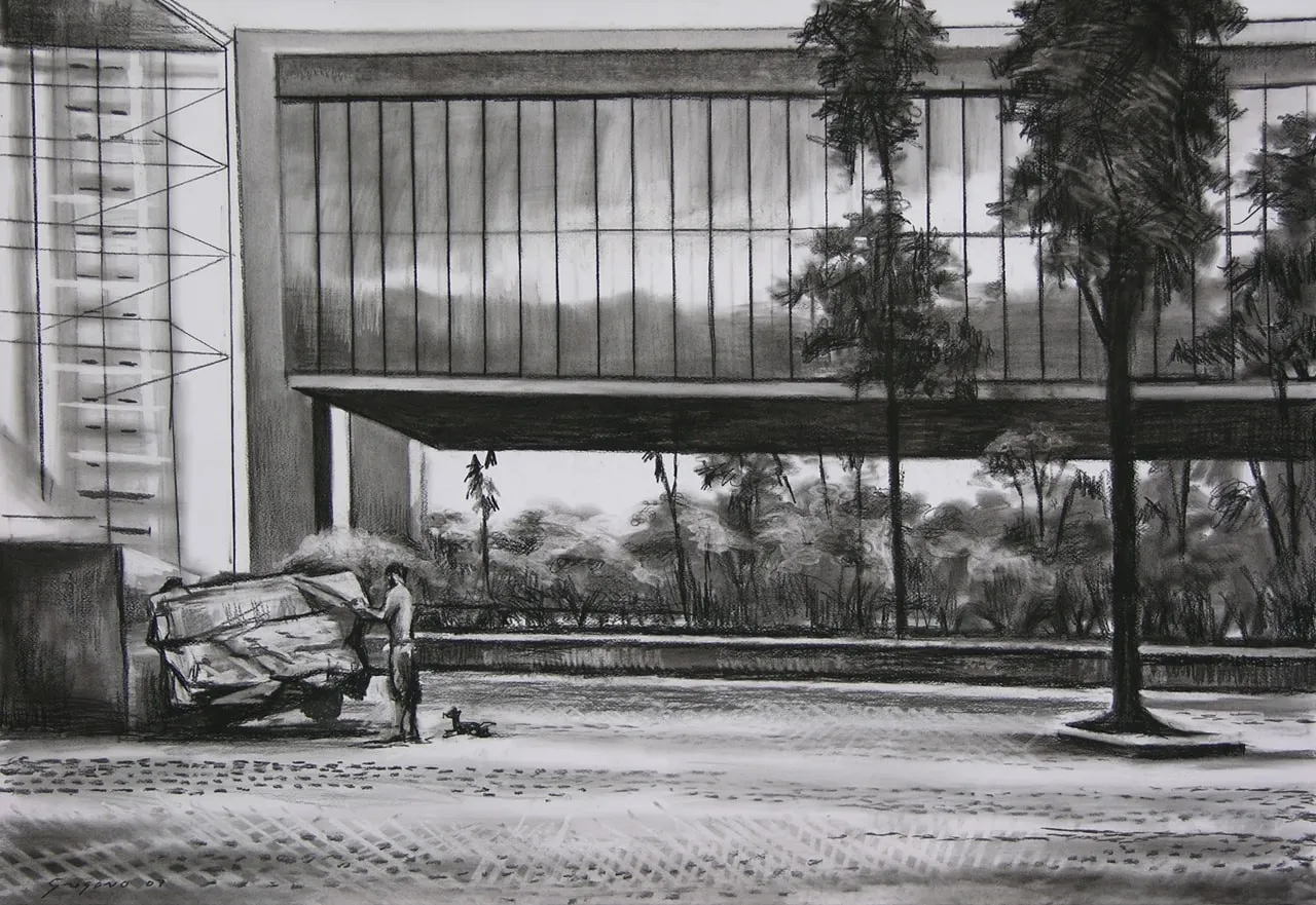 Carregador na Paulista