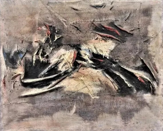 Abstrato em relevo