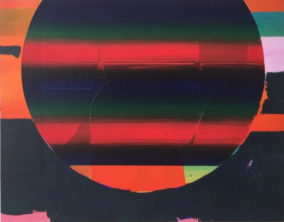 Rafael Alonso - Totally chill - 2018 - Assinada e datada no verso - Acrílica sobre placa - 28 x 36 cm.