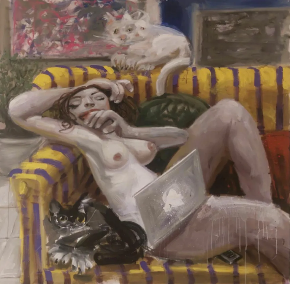 Flavio Rossi - Quarta-feira - 2016 - Técnica mista - 142,5 x 142,5 cm.(1)