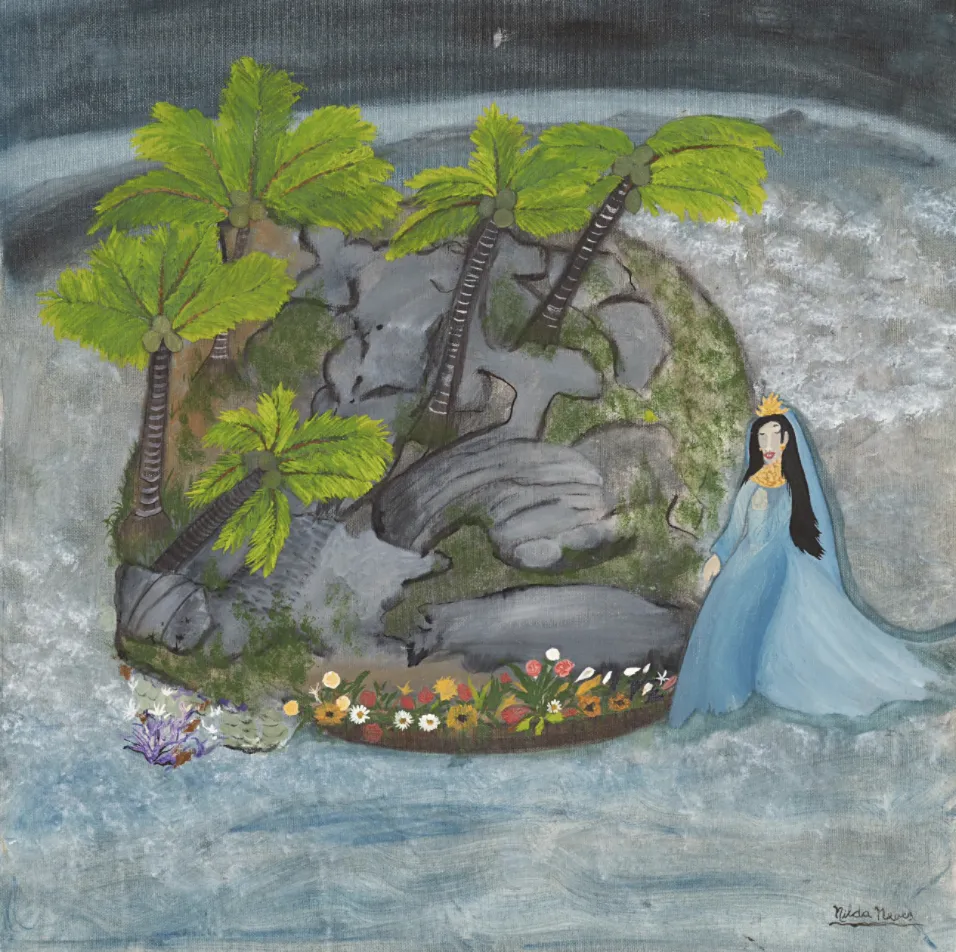 Uma sereia na ilha