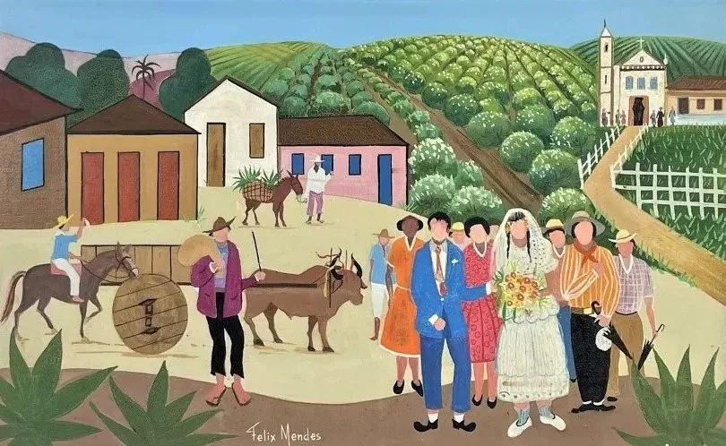 "Casamento na roça",