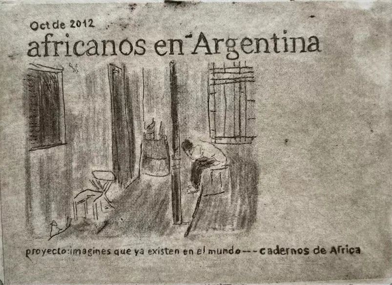 Cuadernos de Africa, Noticias que ya existen en el Mundo - Africanos en Argentina
