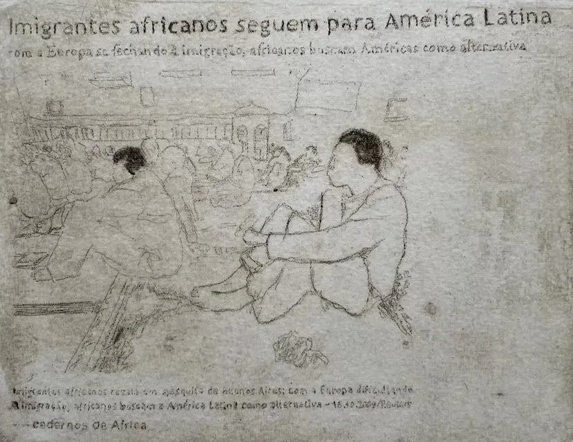 Cuadernos de Africa, Noticias que ya existen en el Mundo - Inmigrantes