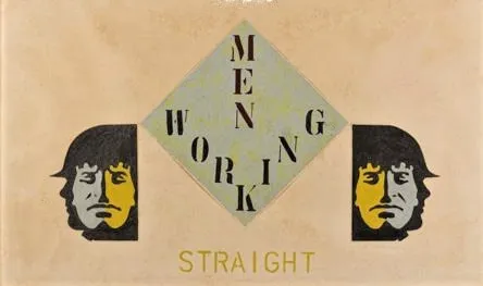 Men working straight