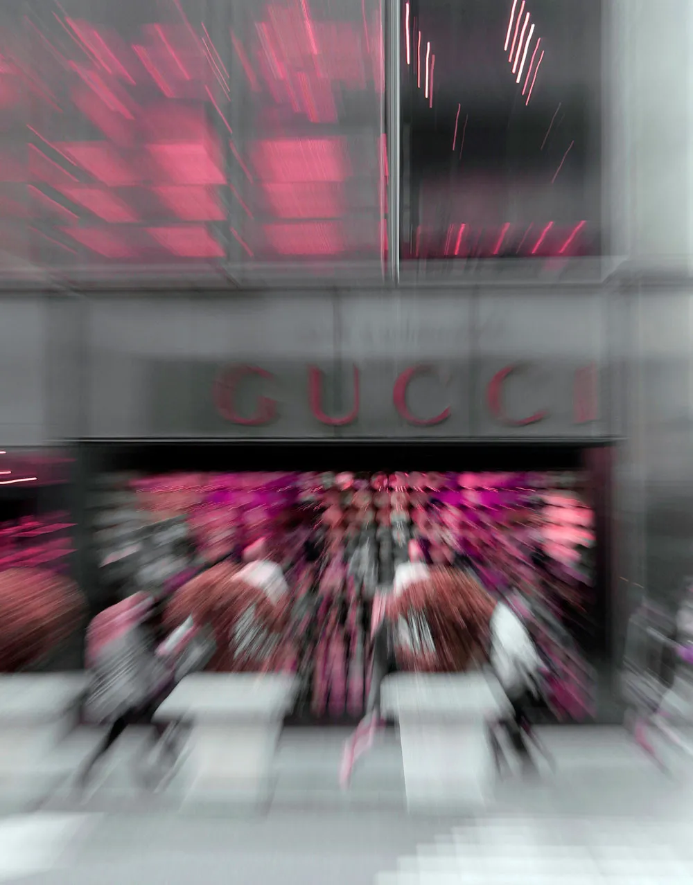 Gucci em NY, da série Desejos