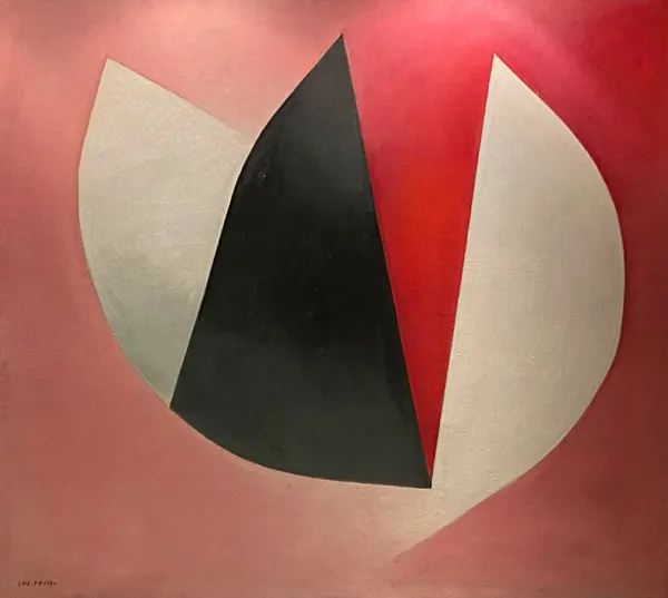 Loio-Pérsio - Sem título - Têmpera e óleo sobre tela - Assinado canto inferior esquerdo - 100 x 115 cm.