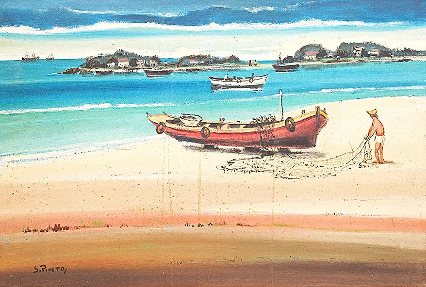 Boat on the beach
