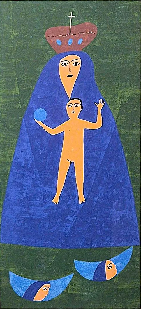 Madonna with boy