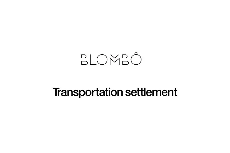 Transportation settlement