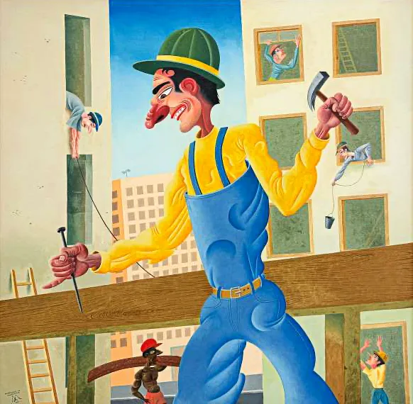 Tribute to the worker