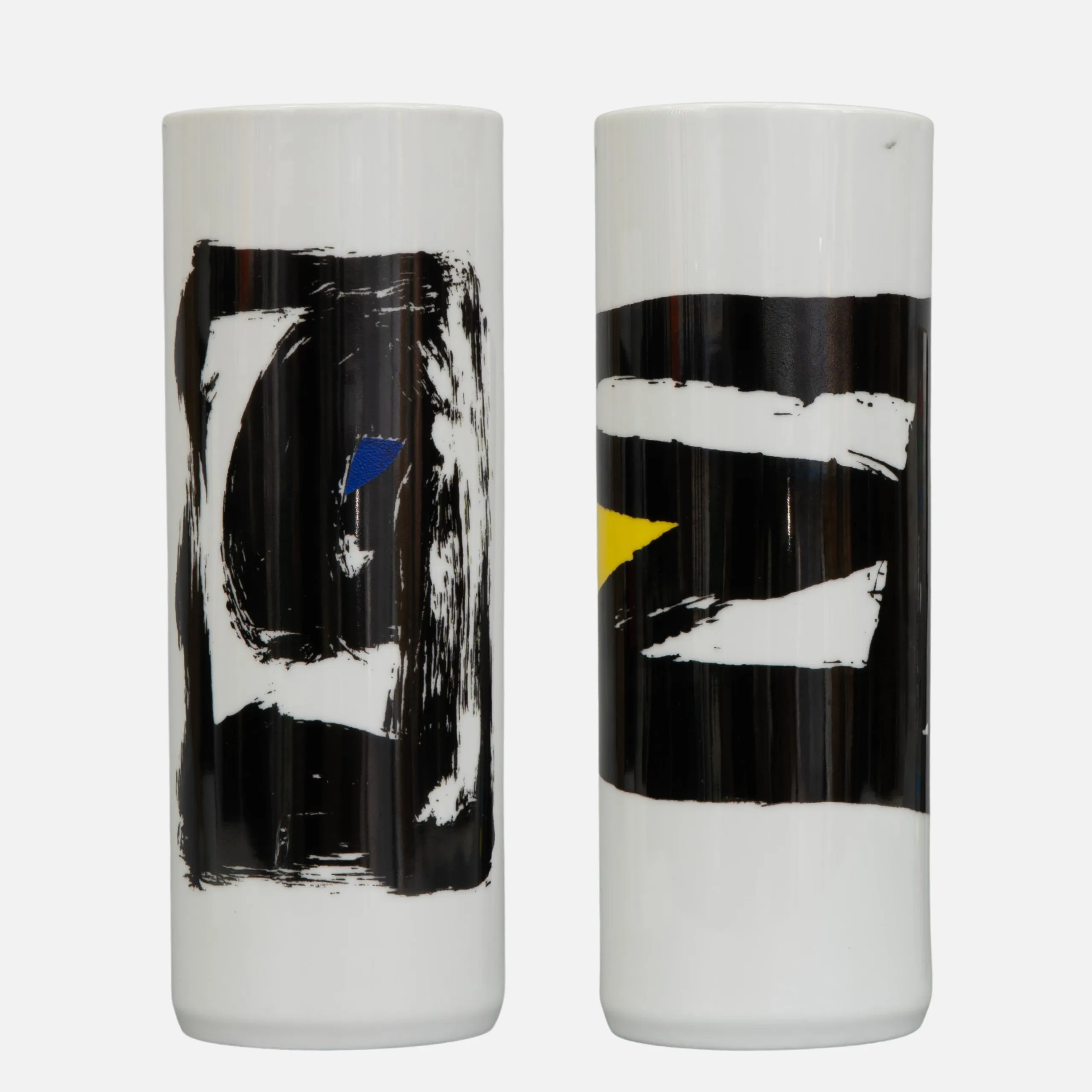 Set of 2 ceramic jars