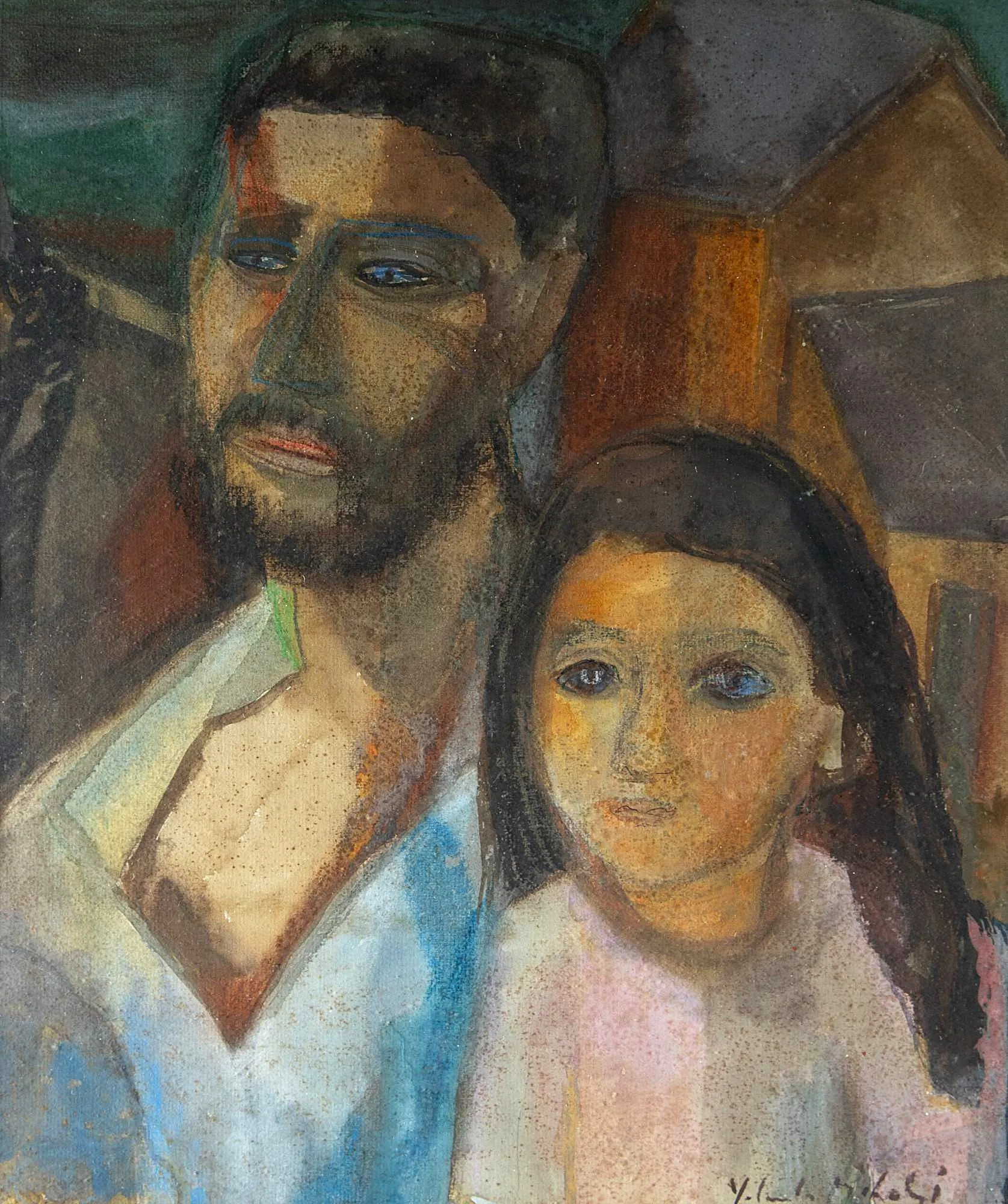 "Fisherman and Daughter"