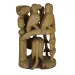 Artur Pereira - Coluna - Escultura em madeira - Assinada - 55 x 33 x 31 cm.(5)