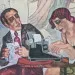 CHER ROMANCIERE – PINTADO EM PARIS – 2015 - 100 X 70 - MOLDURA: MADEIRA NOBRE e JUTA - ÓLEO SOBRE TELA, ASSINADO CANTO INFERIROR DIREITO. - COM CERTIFICADO DE AUTENTICIDADE EMITIDO PELO INSTITUTO INTERNACIONAL JUAREZ MACHADO - DETALHE.