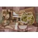 Burle Max - Mazomba II - Litografia em cores impressa sobre papel - Assinada e datada - 1985 - P.A - 56 x 76 cm (ME) | 42 x 64 cm (MI).(1)