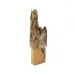 Afonso Tostes - Sem título - Escultura - madeira - 62 x 19 x 10 cm.