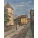 Alfredo Volpi - Cidade do interior.