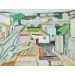 Aldo Bonadei - Sem título - Óleo sobre tela - Assinada - 60 x 78 cm.(1)