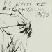 Flávio de Carvalho - Sem título - 1970 - Nanquim sobre papel - Assinado canto superior direito - 70 x 50 cm.(3)