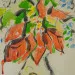 Inimá de Paula - Vaso de flores - 1949 - Técnica mista - Assinado canto inferior esquerdo - 72 x 54 cm.(3)