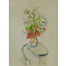 Inimá de Paula - Vaso de flores - 1949 - Técnica mista - Assinado canto inferior esquerdo - 72 x 54 cm.(1)