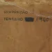 Joaquim Tenreiro - Composição I - 1960 - Guache sobre papel colado em aglomerado de madeira - Assinado verso - 70 x 100 cm. Carimbo do "X Salão Nacional de Arte" no verso.(3)